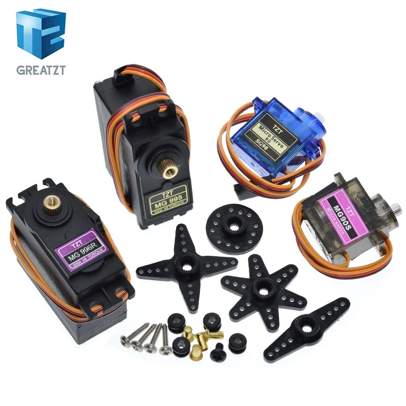 SG90 SG02R MG90S MG995 MG996 Servo Metall Getriebe für Modell – Bild 2