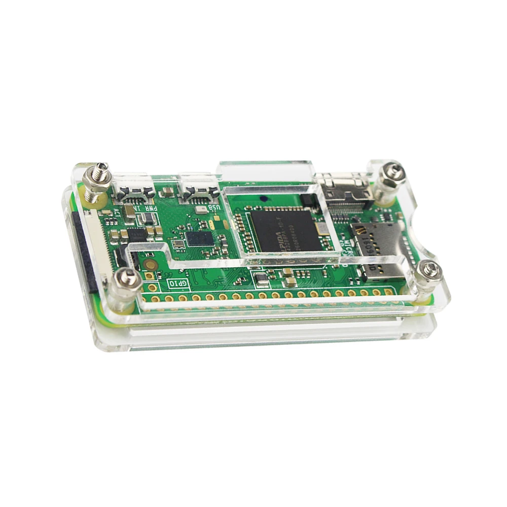 Raspberry Pi Zero 1,3/2/W/WH Acrylgehäuse, 3-Farben-Box, Gehäuse – Bild 3