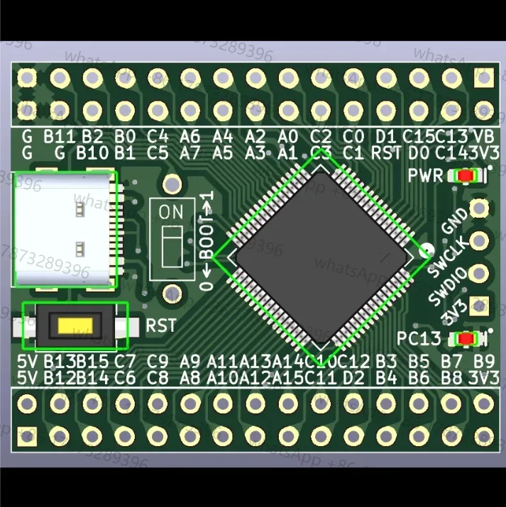 STM32L476RGT6 Entwicklungsboard ARM Minimales System STM32L4 – Bild 2