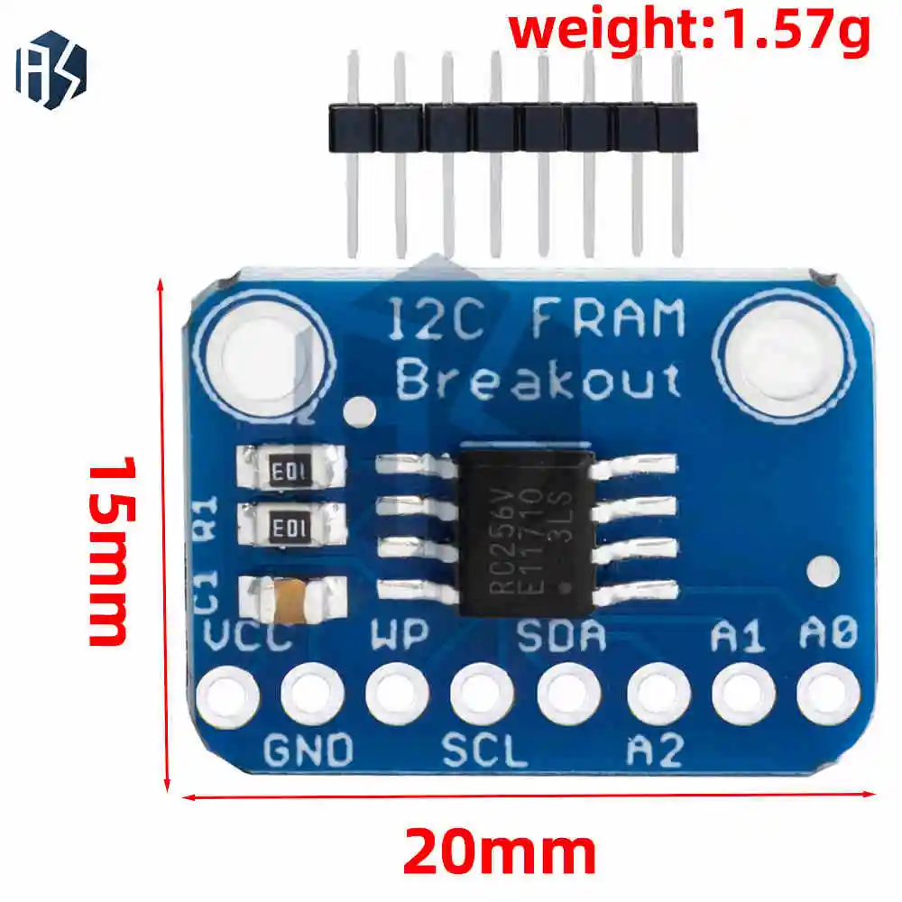 MB85RC256V I2C Nicht-volatile Fram Breakout-Modul-Entwicklungstools – Bild 2