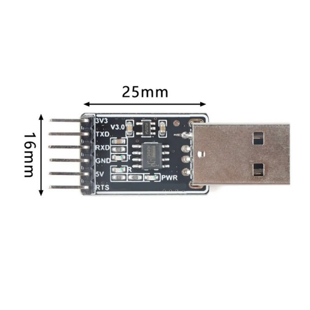 CH340 Modul CH340N USB zu TTL Serial Port Modul 5V zu 3,3V Konverter – Bild 6