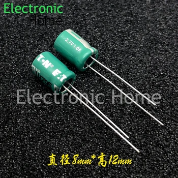 Superkondensatoren ETN 2,7 V 1,0 F 2,7 V 1,0 F 1F Farad Kondensator 105 8x12 MM (20 Stück)