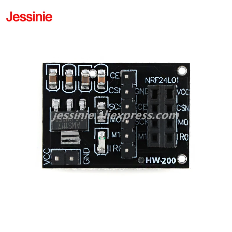 NRF24L01 PA LNA NRF24L01 Mini 2,4 GHz RF Wireless Modul Power Enhanced – Bild 2