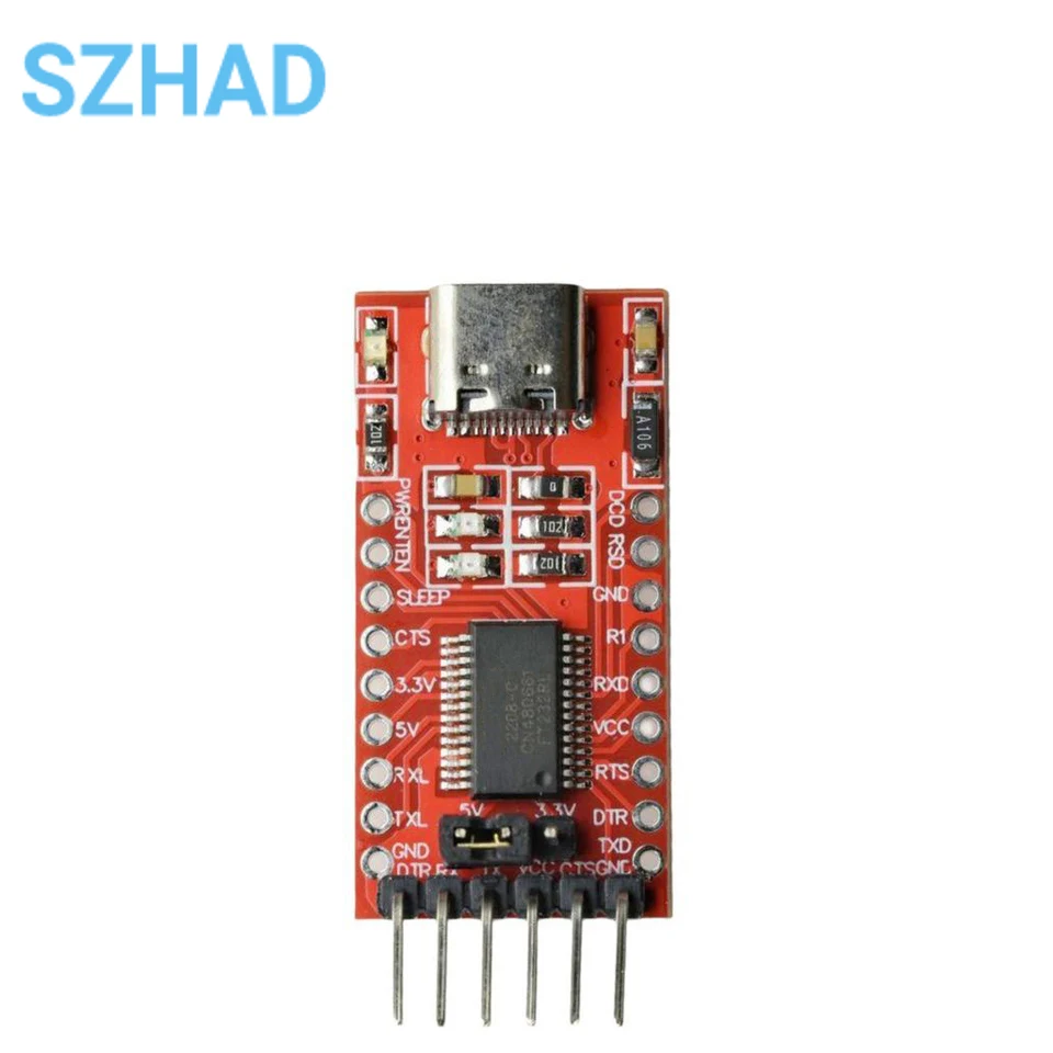 FT232RL FTDI USB 3,3 V 5,5 V zu TTL Serielles Adaptermodul FT232 Mini – Bild 6