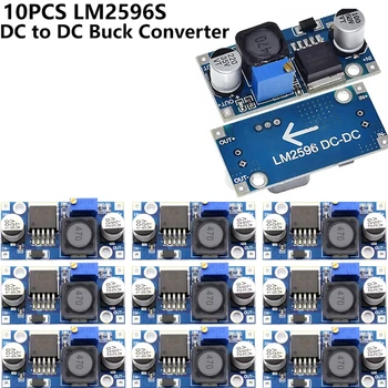 LM2596 DC-DC-Abwärtswandler 3,0-40V zu 1,5-35V Stromversorgungs-Abwärtsmodul - 1/5/10 Stück