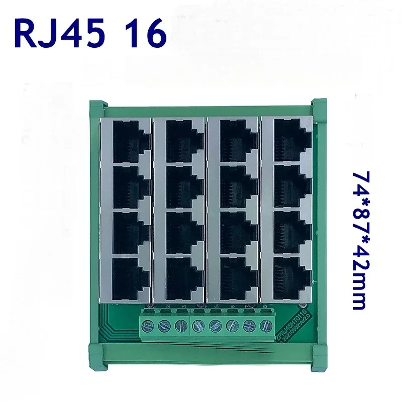 RJ45 Multi-Netzwerk-Schnittstellenmodul 8/16 Ports RS485 Modbus – Bild 2