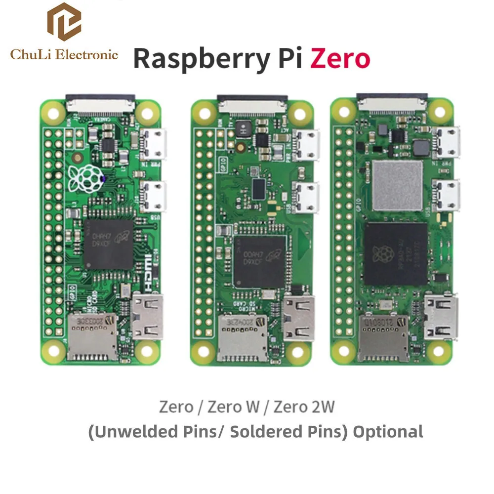 Raspberry Pi ZeroW/WH/2W Entwicklungsboard mit Lötmittel für die Computerprogrammierung