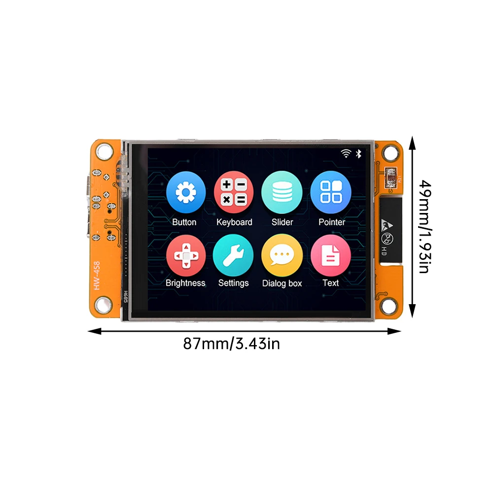 ESP32 Arduino LVGL WIFI&Bluetooth Entwicklungsboard 2,8 Zoll LCD TFT – Bild 2