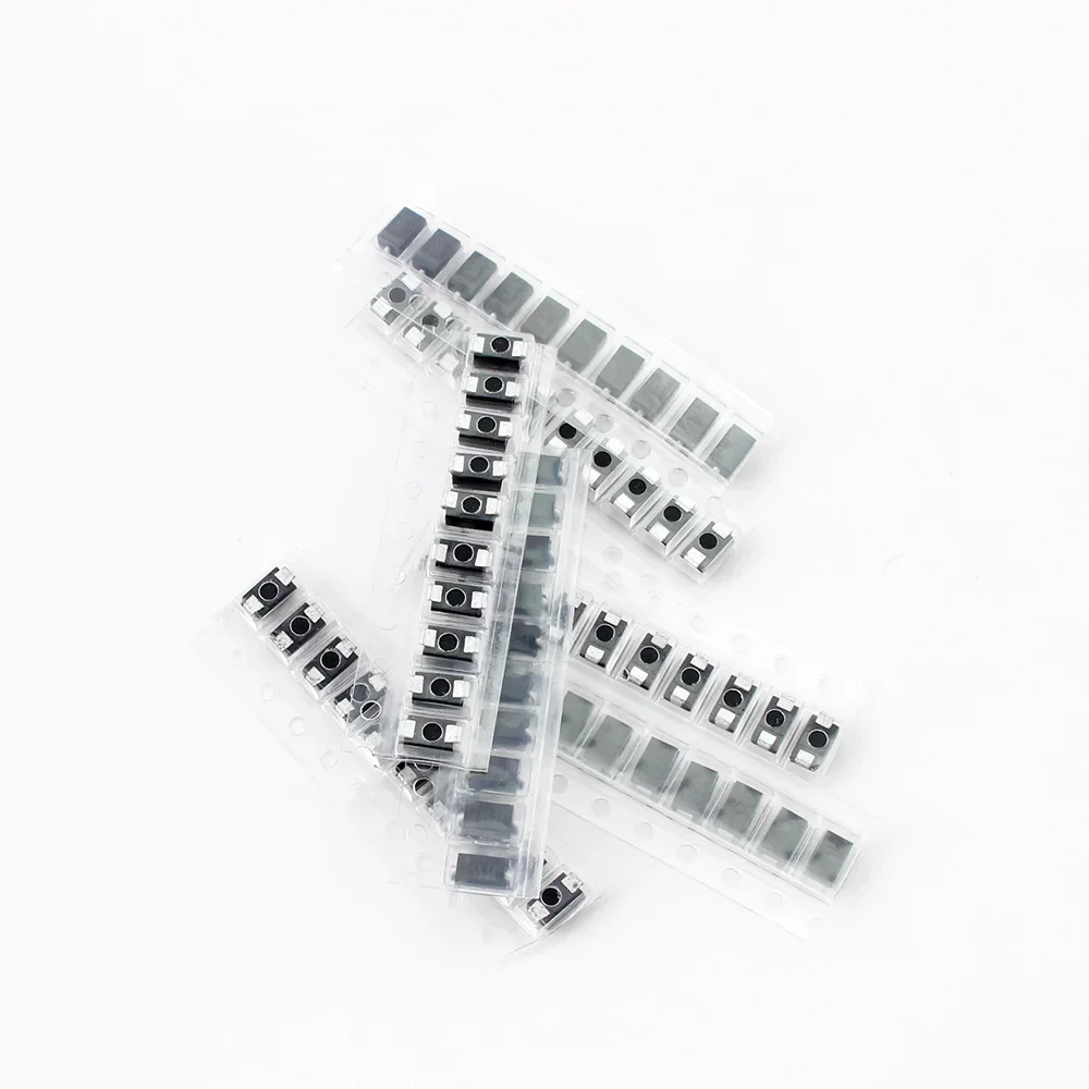 SMD Dioden 1N4001 M1 1N4004 M4 1N4007 M7 SS14 1N5819 SS34 (70 Stück) – Bild 3