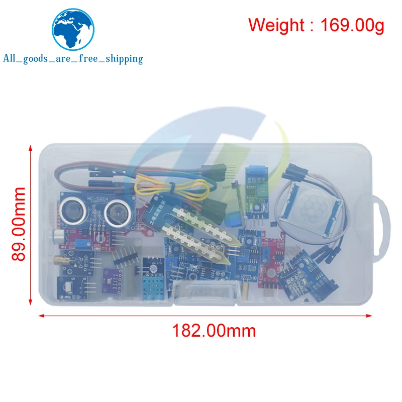 22-in-1 Sensor-Kit Modul-Set für Roboter-Lernanfänger-Kit – Bild 6
