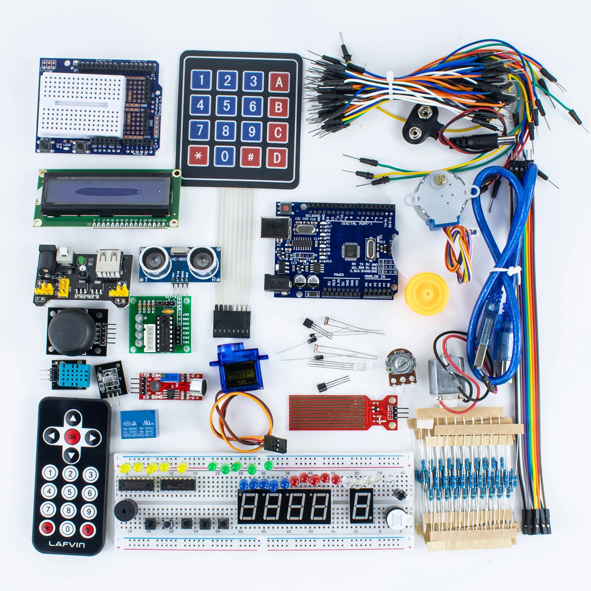 Lafvin Super Starter Kit für Arduino Uno Set R3 Steck – Bild 3
