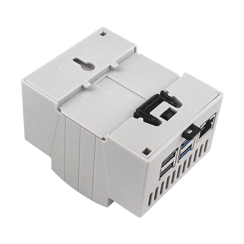 ABS-Gehäuse für Raspberry Pi 5, DIN-Schienengehäuse, großer Innenraum – Bild 5