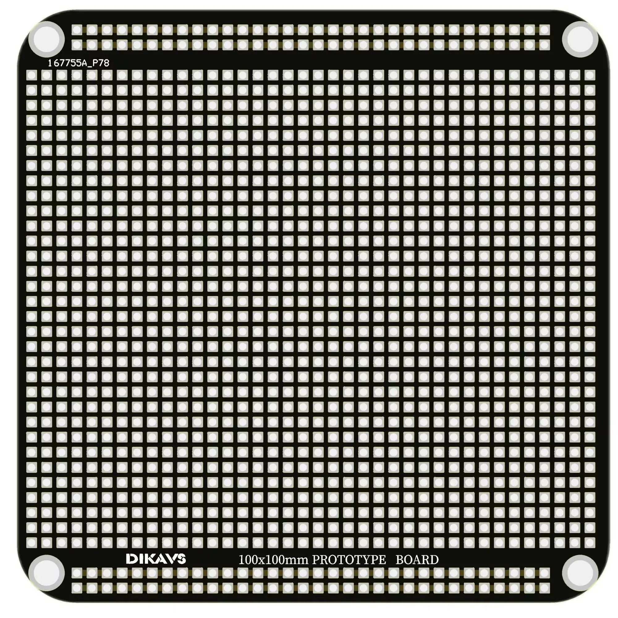 100x100mm Solder Doppelseitige Leiterplatten Durch-Loch Platine – Bild 2