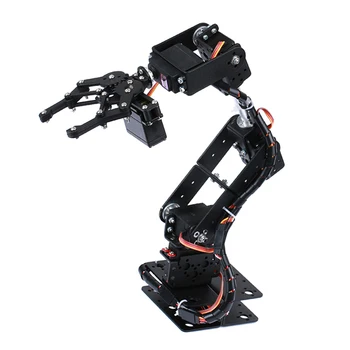 Robotic Arm Kit 6DOF Programming Robot Arm DIY Programming Robot Kit Servo nicht im Lieferumfang enthalten