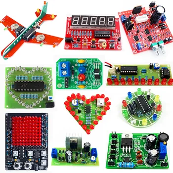 Elektronischer Lötset, DIY-Produktionsset, Anfänger, praktisches Training, Einführung, Löten, Praxis