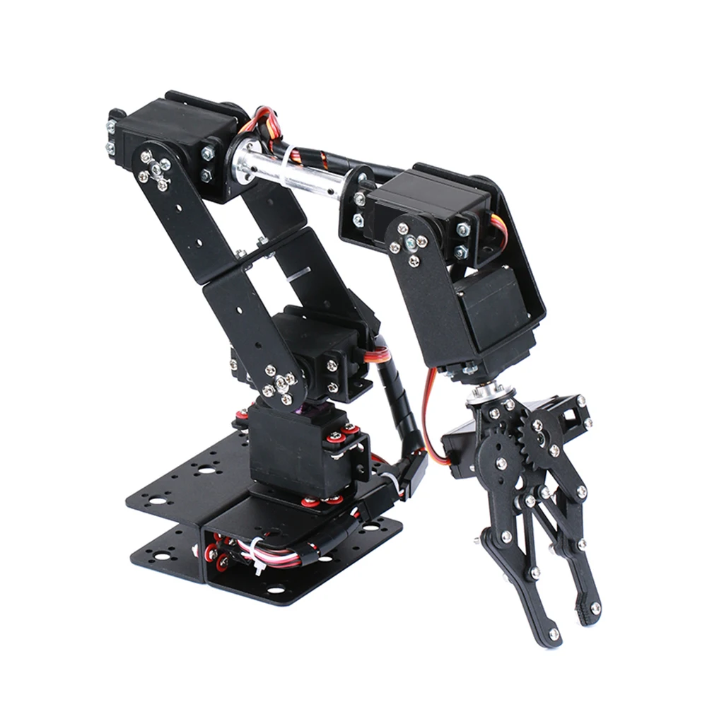6-DOF Roboterarm-DIY-Kit Multi-Freedom-Roboter-Servo-Greifmaschine – Bild 5