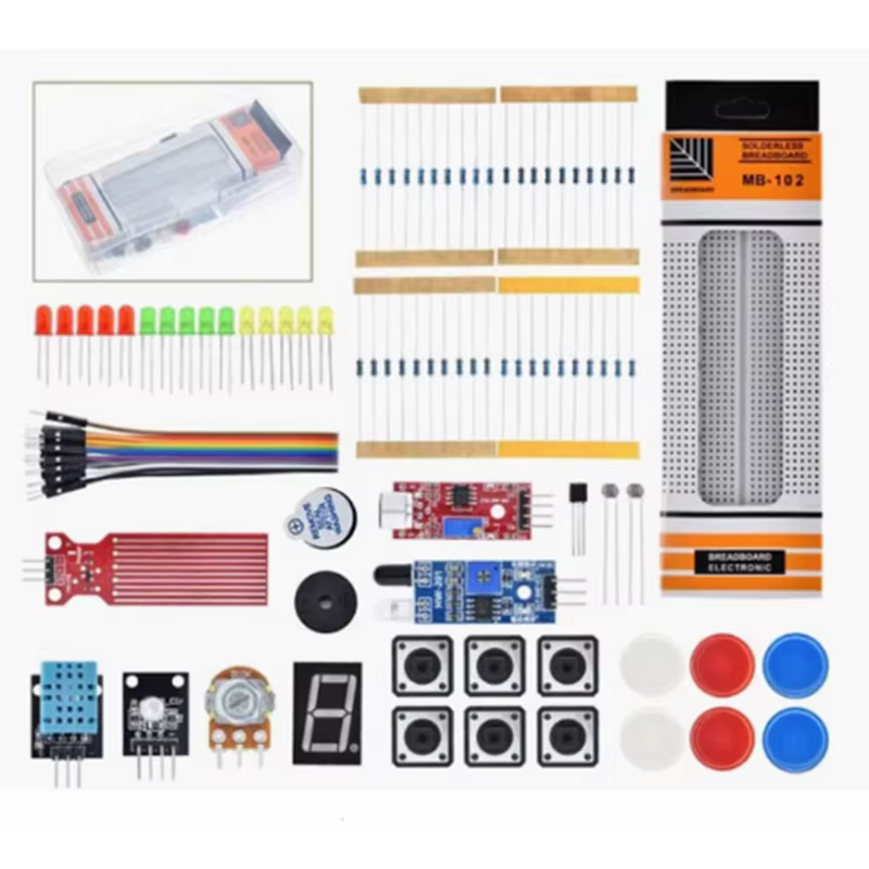 Starter Kit für Arduino Uno R3 Breadboard Basic, einfaches Lernset
