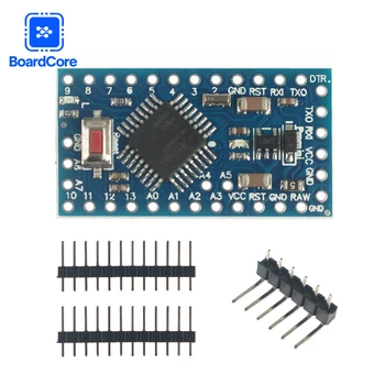 Pro Mini Atmega328P 3,3 V 8 MHz/5 V 16 MHz Interaktives Medienentwicklungsboard, kompatibler