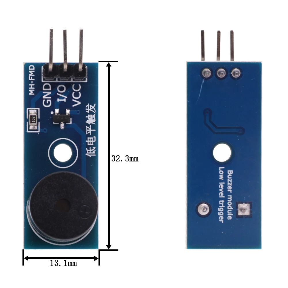 Aktives/passives Summermodul DC 3,3-5 V für Arduino Smart Car DIY Kit – Bild 6