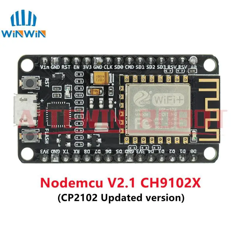 Drahtloses Modul CH340/CP2102 NodeMcu V3 V2 Lua WIFI Internet of – Bild 4