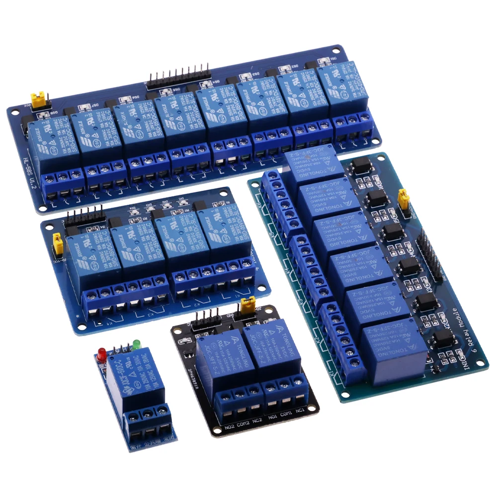 1 kanal 5V 12V Relais Modul Mit Optokoppler Relais Ausgang 1 2 4 6 8 – Bild 4