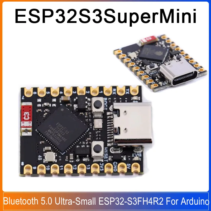 ESP32-S3 Entwicklungsboard ESP32 S3 SuperMini WiFi Bluetooth 5.0 Ultrakleines Entwicklungsboard ESP32-S3FH4R2