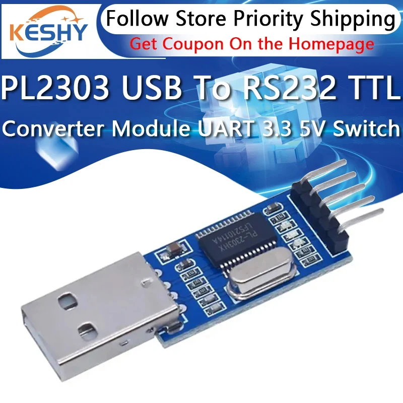 PL2303 USB zu RS232 TTL Konverter Adapter Modul/USB TTL Konverter UART – Bild 6