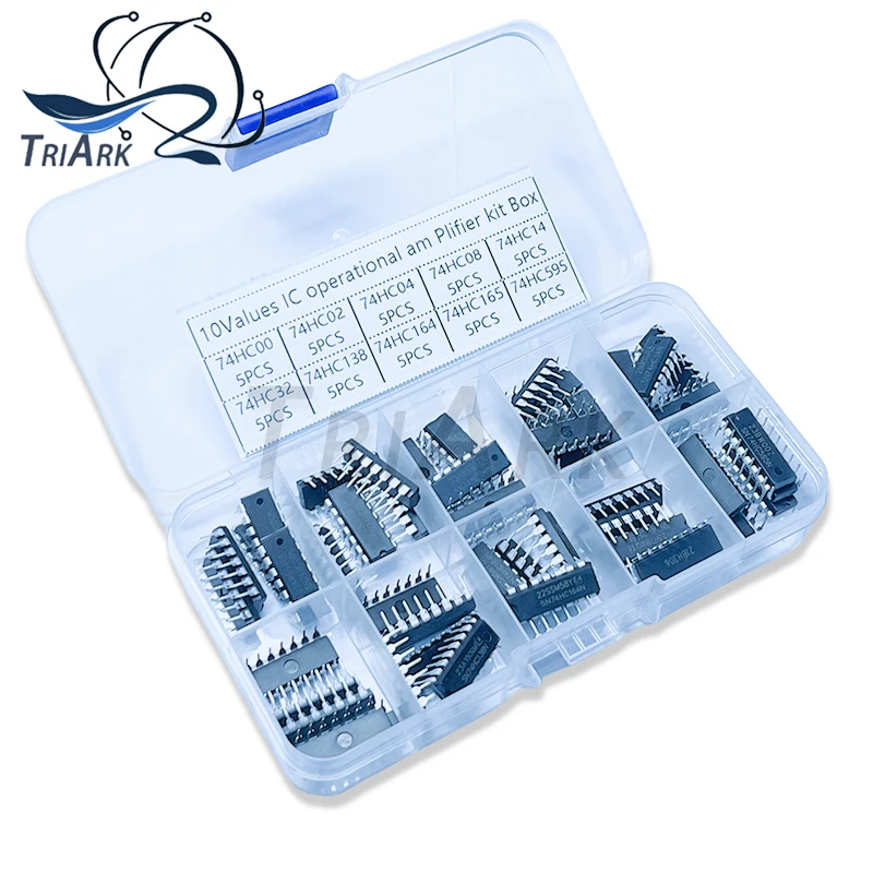 Elektronische Komponenten Sortiment Kit 74HC00 74HC02 (50 Stück) – Bild 2