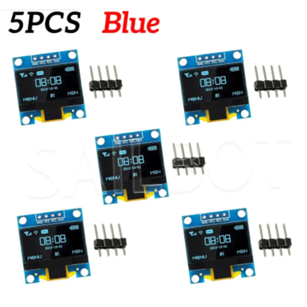0,96' OLED-Display-Modul 128x64 SSD1306 I2C kompatibel mit Arduino – Bild 4