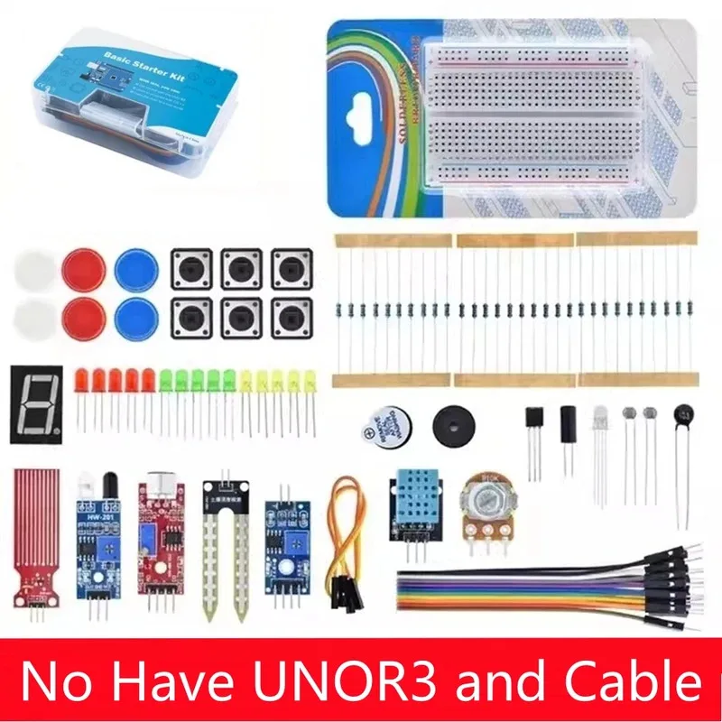 400 Verbindungspunkte Breadboard DIY Project Starter Kit für Arduino – Bild 2