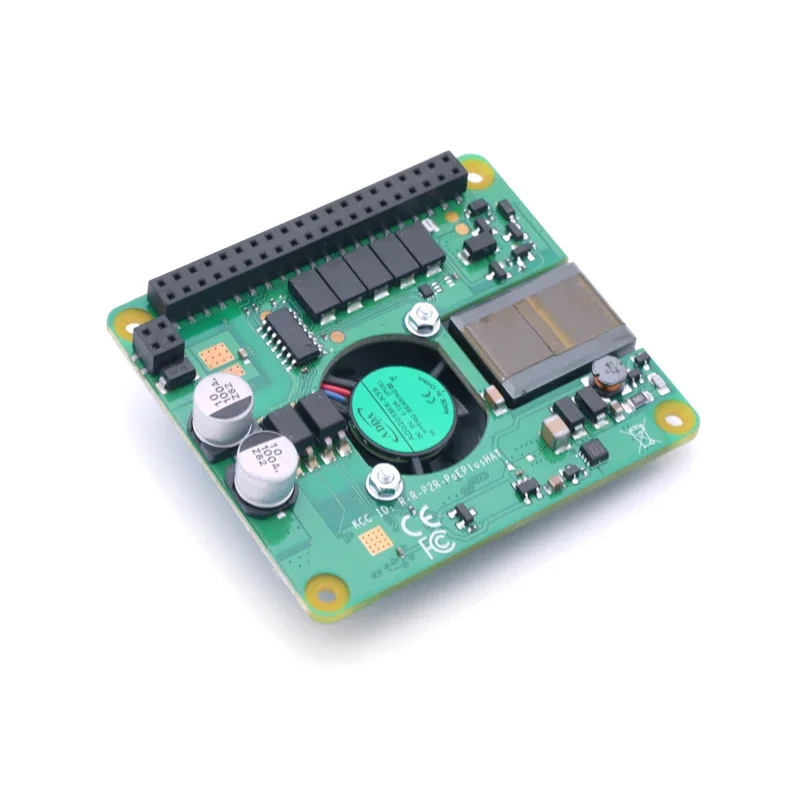 TechHP Raspberry Pi PoE+ HAT für Raspberry Pi 4B 3B+ Power Over – Bild 5