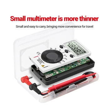 DIDI AN101 Mini Digital Multimeter Multimetro Tester DC/AC Spannung Strom Meter Tasche Professionelle Tester