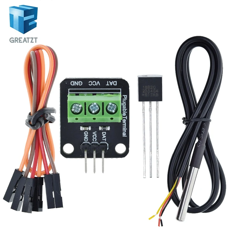 DS18B20 Temperatursensormodul-Set, wasserdicht, 100 cm digitales – Bild 4