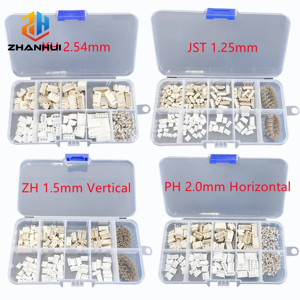1 Box JST-Steckverbinder-Sortiment - SH1.0/ZH1.5/PH2.0/XH2.54 – Bild 6