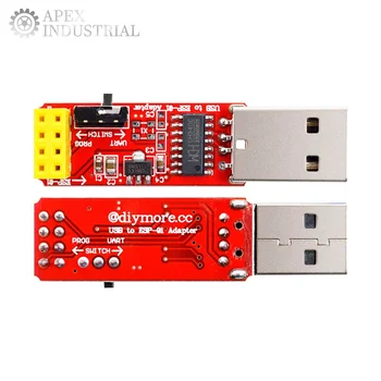 USB Zu ESP8266 Serielle ESP-01 ESP-01S ESP01 ESP01S Drahtlose Wifi Developent Board Modul für Arduino