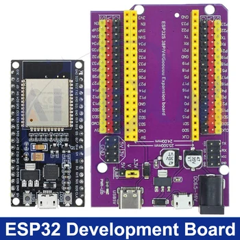 ESP32-Entwicklungsplatine TYPE-C/MICRO USB CP2102 WiFi+Bluetooth Dual Core ESP32-DevKitC-32 ESP-WROOM-32
