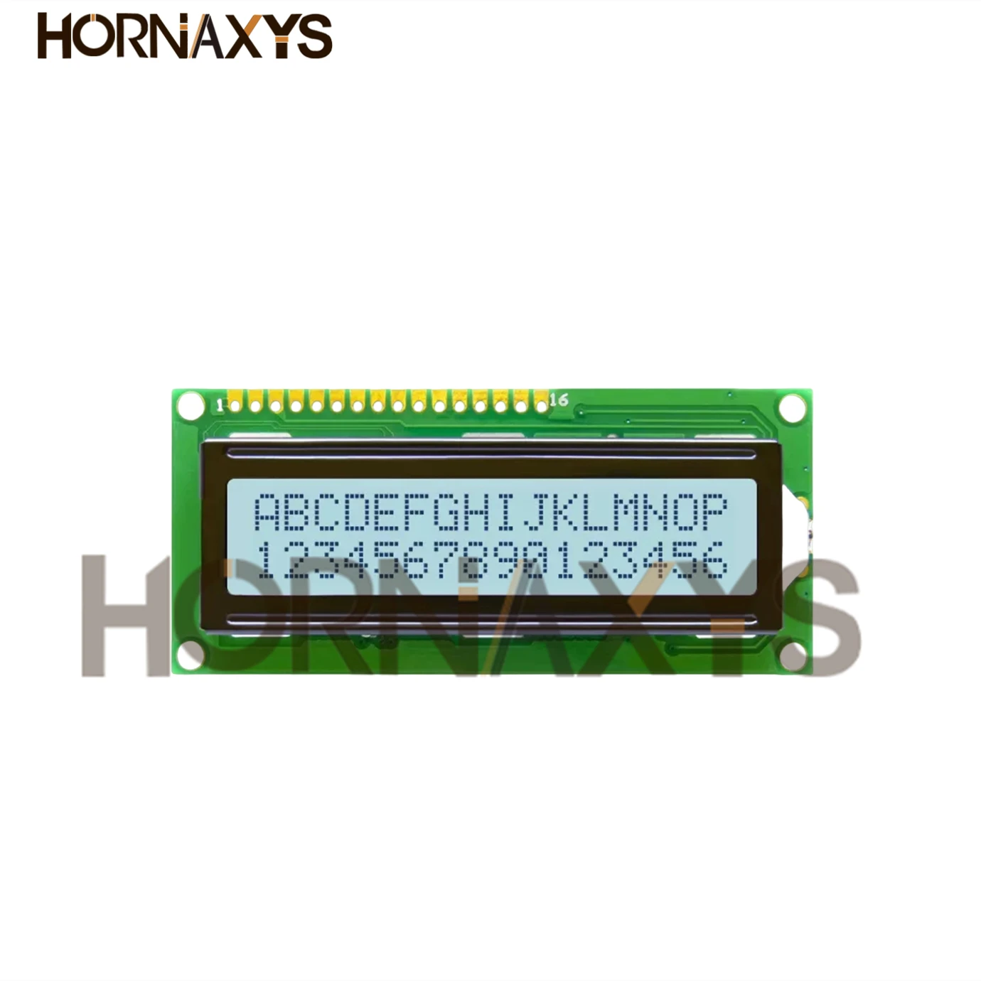 LCD1602+I2C Modul Blau / Gelbgrün Bildschirm 16x2 Zeichen LCD-Anzeige – Bild 2