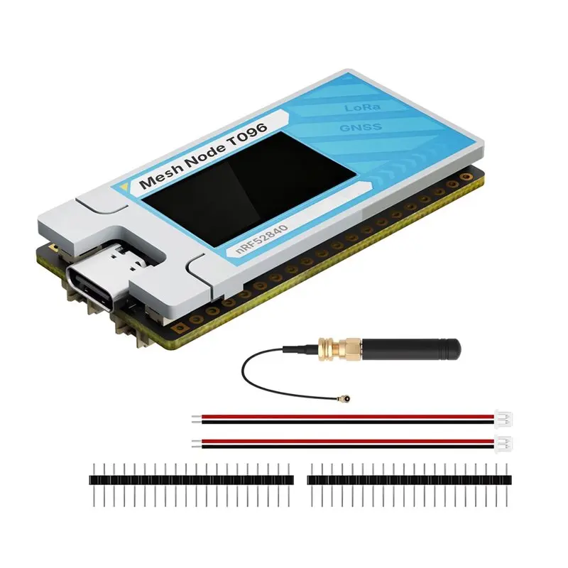 Heltec Mesh Node T096 Entwicklungsboard 863-928Mhz Meshtastic NRF52840 Tracker Lora Node SX1262 Bluetooth