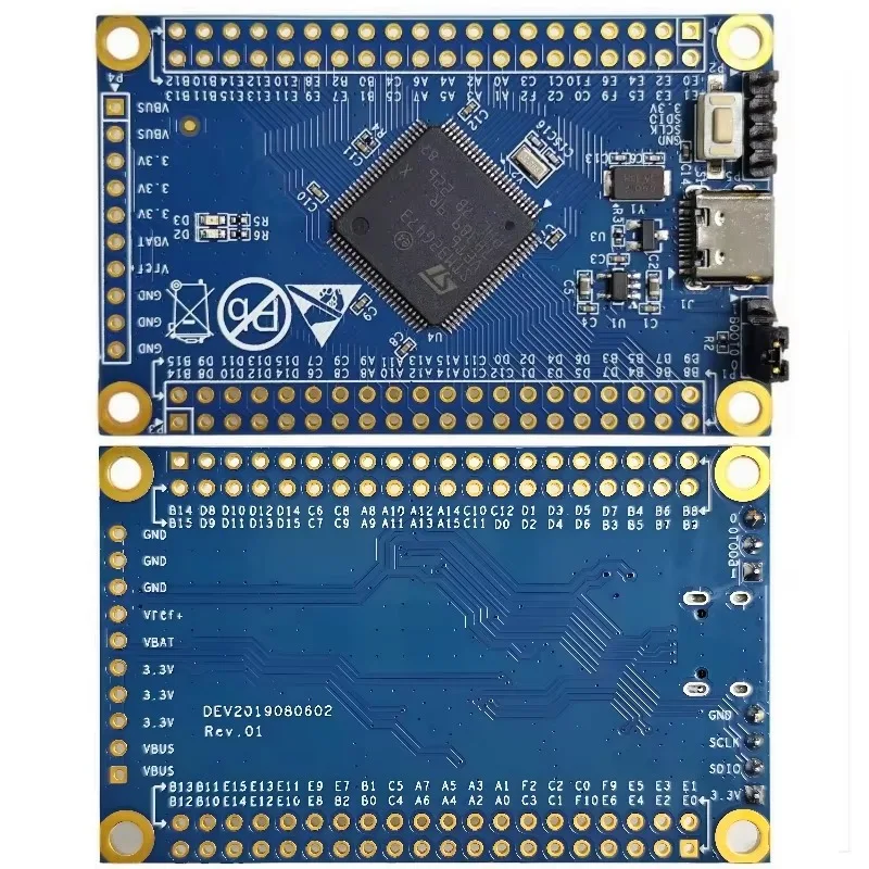 STM32G4 Mindestsystem-Kernplatine, STM32G473, STM32G473VET6 – Bild 4
