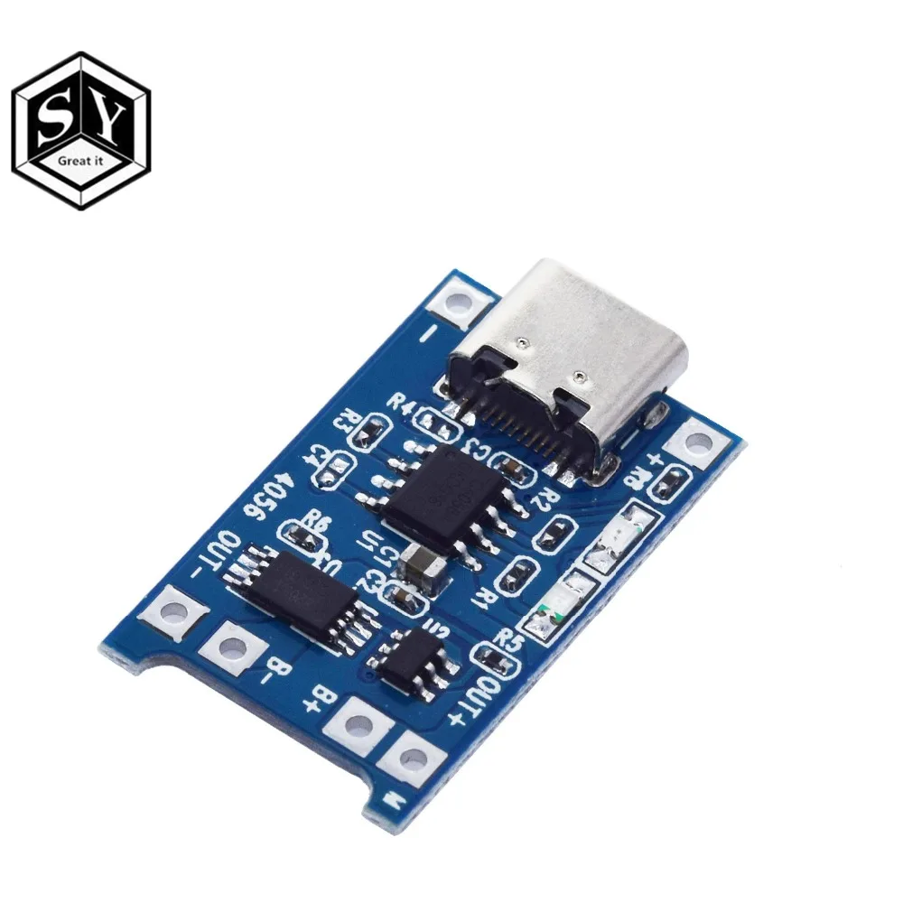 TP4056 5 V 1 A Typ-C USB 18650 (100 Stück) – Bild 6