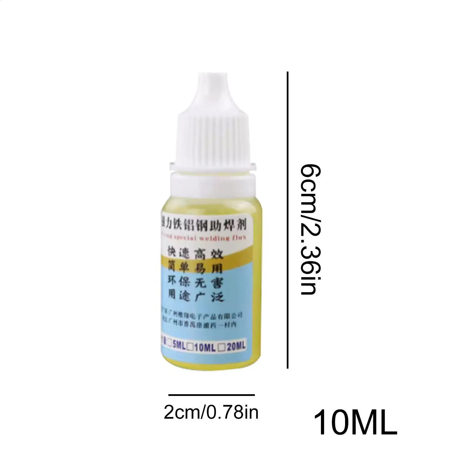 Aluminium-Lötfüllflüssigkeit, 0,33 oz, Kupfer-Lötfüllflüssigkeit – Bild 6