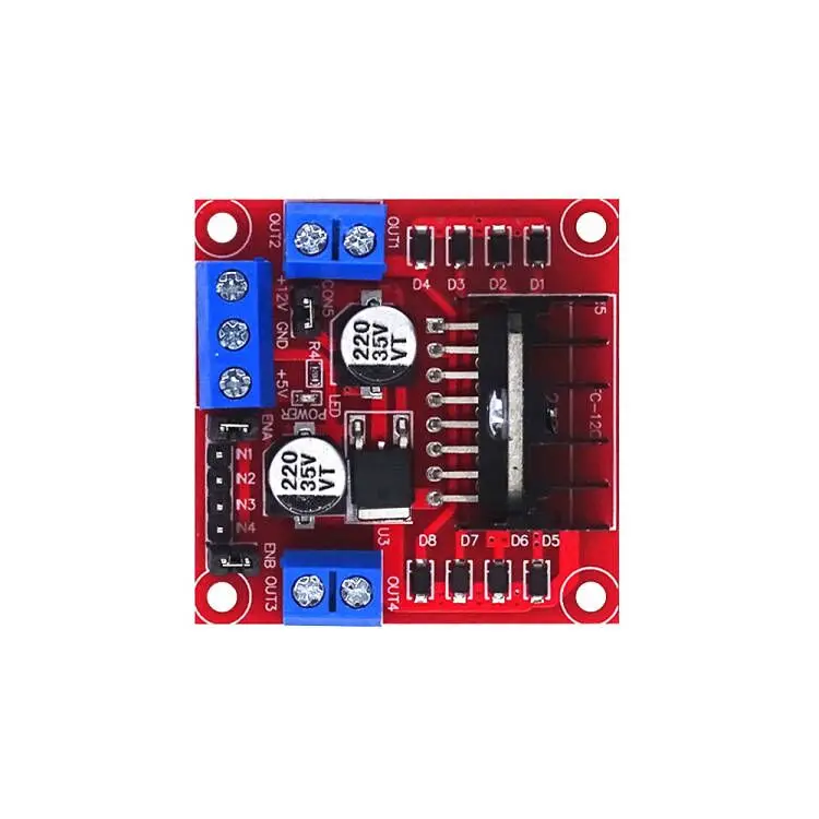 L298N Treiberplatinenmodul L298 Schrittmotor Smart Car Robot – Bild 3