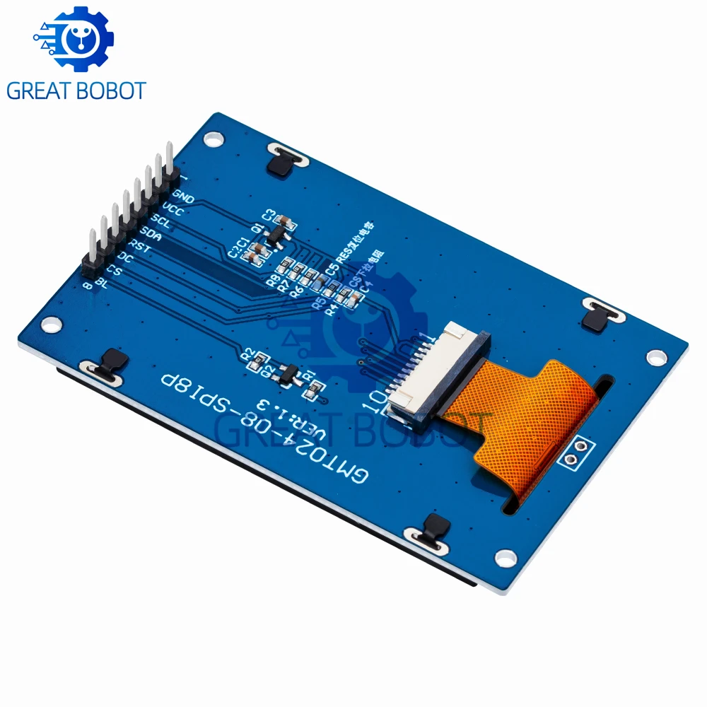 2,4 Zoll 240x320 65K Farb-SPI-TFT-LCD-Anzeigemodul 8-Pin ST7789 – Bild 4