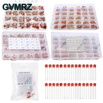 Keramik Kondensatoren Kit Elektronische Komponenten Paket Kondensator Verschiedene Proben Diy Kit (300 Stück)