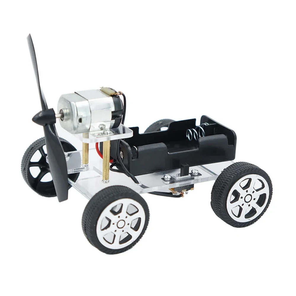 DIY Wind Power Auto Elektronische Kit Technologie Wissenschaft Spielzeug Pädagogisches Spielzeug Kits