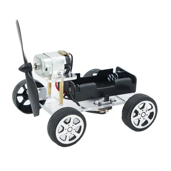 DIY Wind Power Auto Elektronische Kit Technologie Wissenschaft Spielzeug Pädagogisches Spielzeug Kits