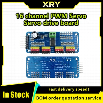 XRY PCA9685PW 16 Kanales 12 Bits PWM/Servo Driver-I2C Interfaz PCA9685 Franulo Raspberry Pi Escudo Franulo