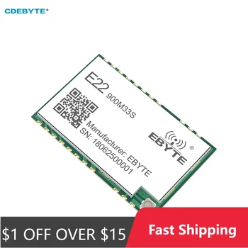SX1262 LoRa Spread Spectrum 32M Hochpräzises TCXO-Funkmodul 868/915 MHz CDEBYTE E22-900M33S SPI 33 dBm SMD 16