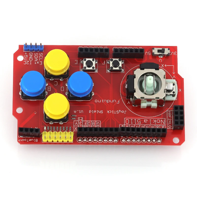 Gamepads JoyStick Tastatur Schild PS2 für Arduino nRF24L01 Nk 5110 LCD – Bild 2