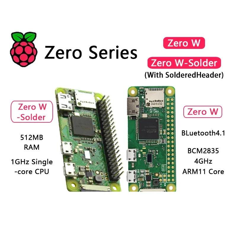 Raspberry Pi Zero Zero W Zero 2 W Zero-Solder Zero W-Solder – Bild 4